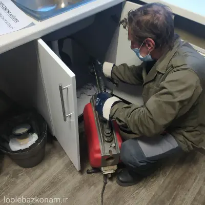 لوله بازکنی فرحزاد 6 خدمات رفع گرفتگی لوله فاضلاب در فرحزاد