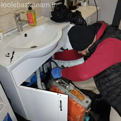 لوله بازکنی الهیه مشهد 4 لوله بازکن الهیه مشهد با روش فنربرقی و دستگاه
