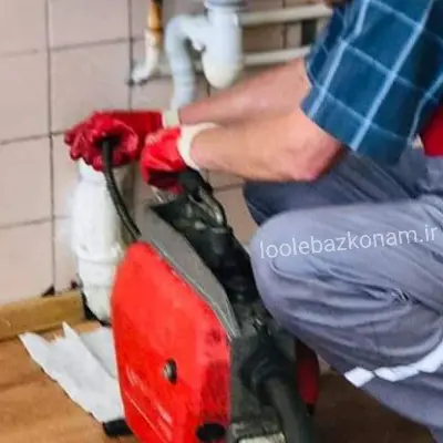 لوله بازکنی کلاهدوز 4 باز کردن لوله کلاهدوز