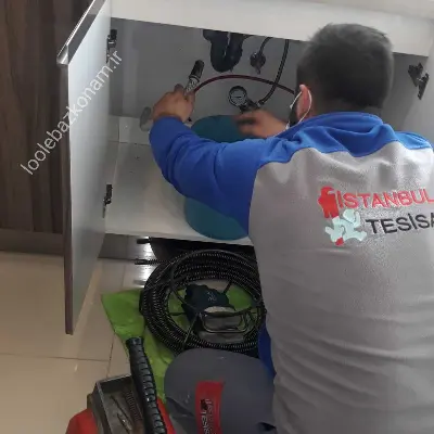 لوله بازکنی ملارد 4 لوله بازکن ملارد با روش فنربرقی و دستگاه ژنراتور