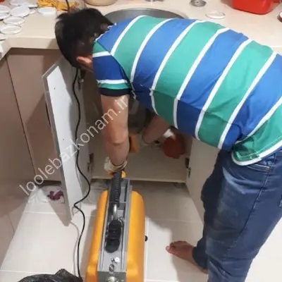 لوله بازکنی آیت الله کاشانی 4 رفع گرفتگی لوله فاضلاب آیت الله کاشانی