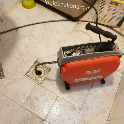 لوله بازکنی شمس آباد 4 رفع گرفتگی لوله فاضلاب در شمس آباد با دستگاه و فنر