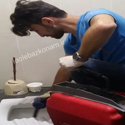 لوله بازکنی گلابدره 4 لوله بازکنی گلابدره با فنر برقی و دستگاه قوی