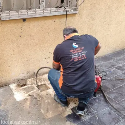 لوله بازکنی مرزداران 6 باز کردن لوله در مرزداران