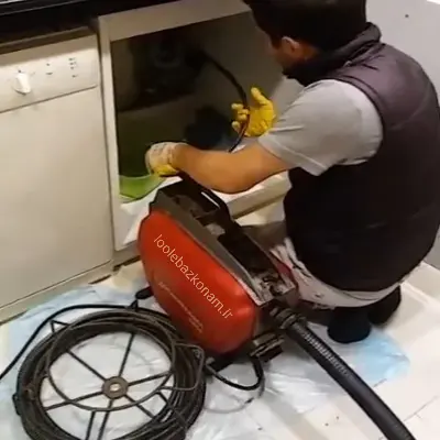 چاه بازکنی بلوار کوثر مشهد