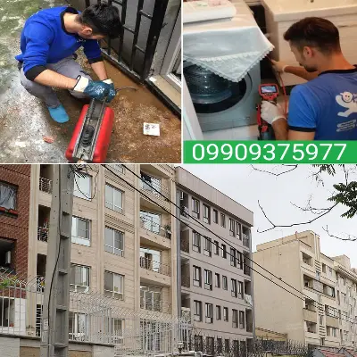 لوله بازکنی با فنر فولادی و برقی به وسیله دستگاه در کیانشهر اهواز