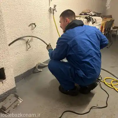 لوله بازکنی در کوی مهدیس اهواز