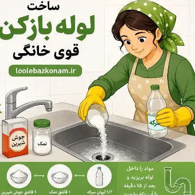 لوله بازکن قوی خانگی