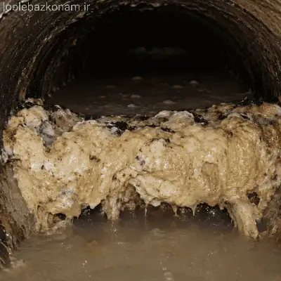 گرفتگی لوله فاضلاب با چربی